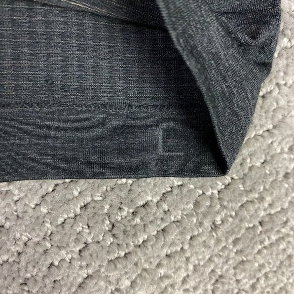 Lululemon Metal Vent Tech Shirt Men's Large Gray Long Sleeve Gym Running Base - Picture 6 of 9